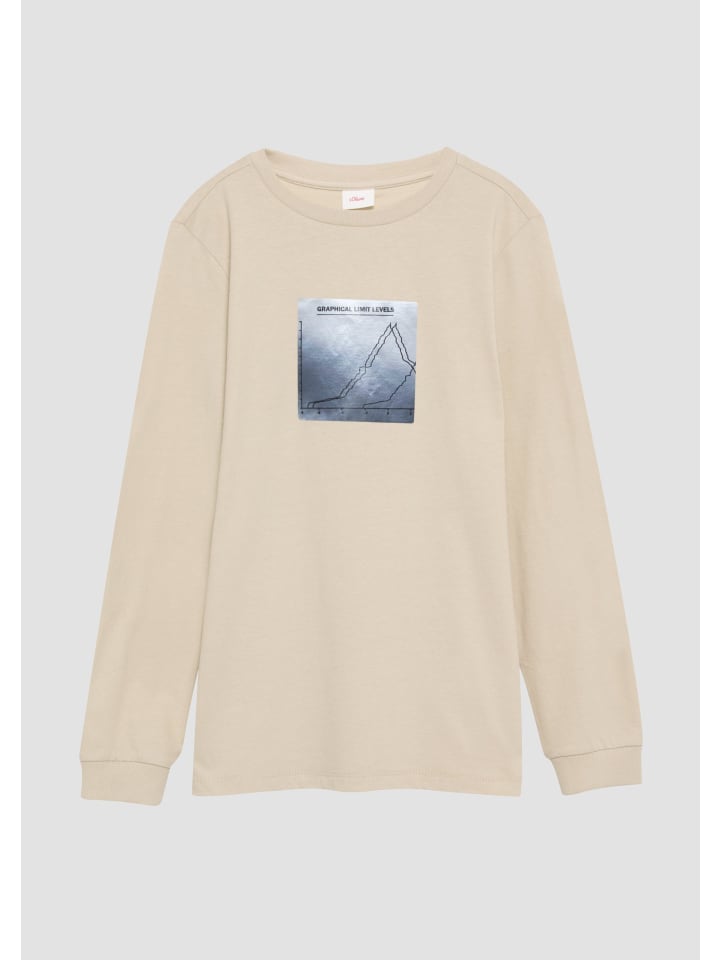 Футболка s.Oliver, бежевый
Футболка s.Oliver, бежевый