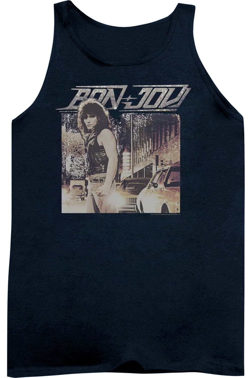 Бон Джови Беглый Джон мужская майка Gildan, темно-синий
Бон Джови Беглый Джон мужская майка Gildan, темно-синий