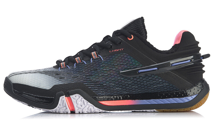 Кроссовки для бадминтона Quick Start, мужские, низкие, стандартные, черные/флуоресцентные, кораллового цвета Lining
Кроссовки для бадминтона Quick Start, мужские, низкие, стандартные, черные/флуоресцентные, кораллового цвета Lining