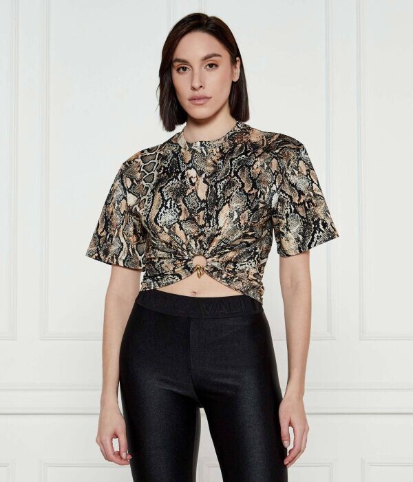Блуза Just Cavalli Cropped Fit, коричневый
Блуза Just Cavalli Cropped Fit, коричневый