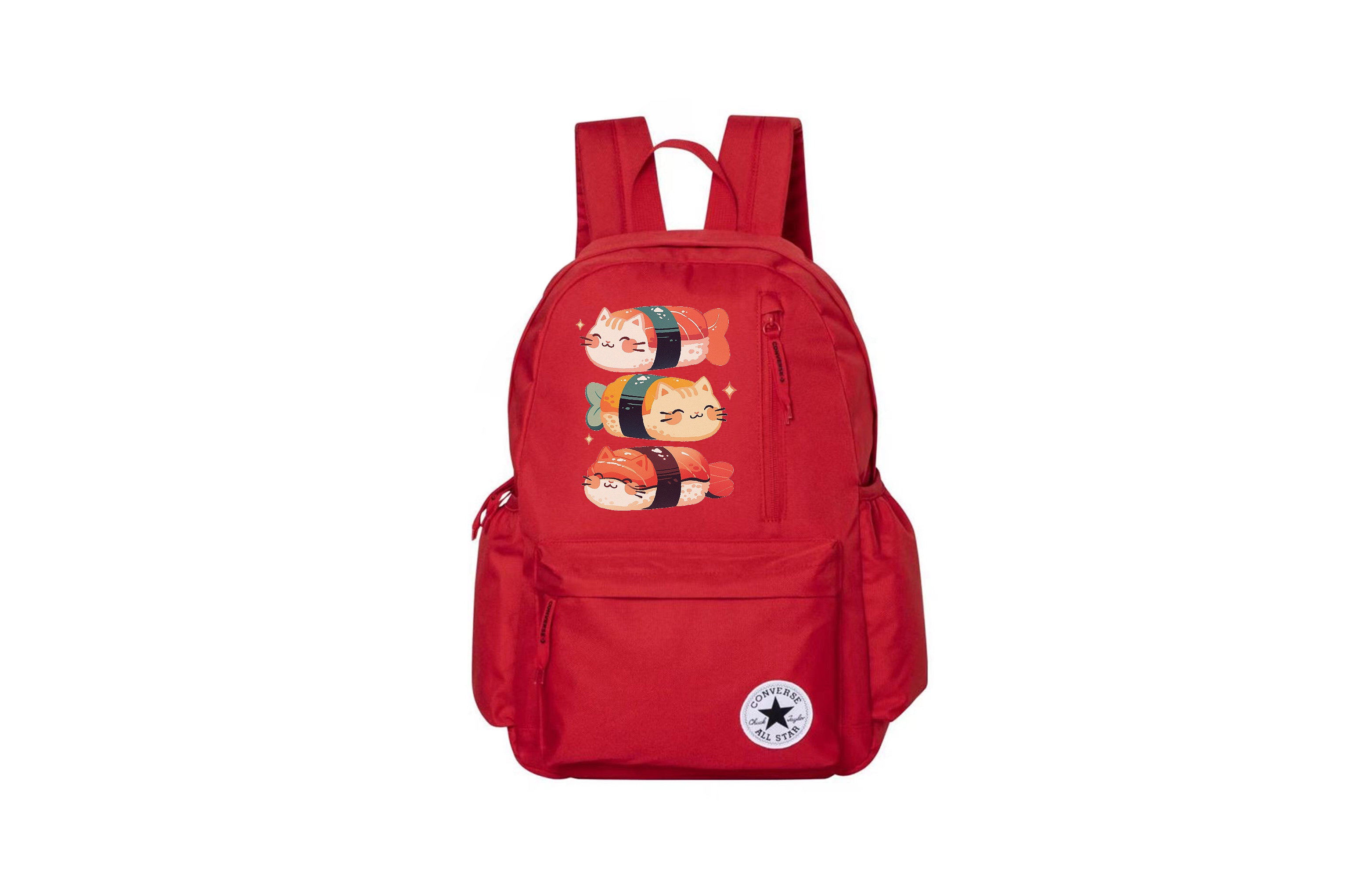 Converse Полиэстеровый рюкзак обычный унисекс красный, Kitten Sushi
Converse Полиэстеровый рюкзак обычный унисекс красный, Kitten Sushi