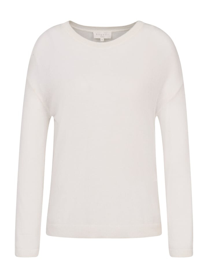 Пуловер Bugatti Rundhals, экрю
Пуловер Bugatti Rundhals, экрю