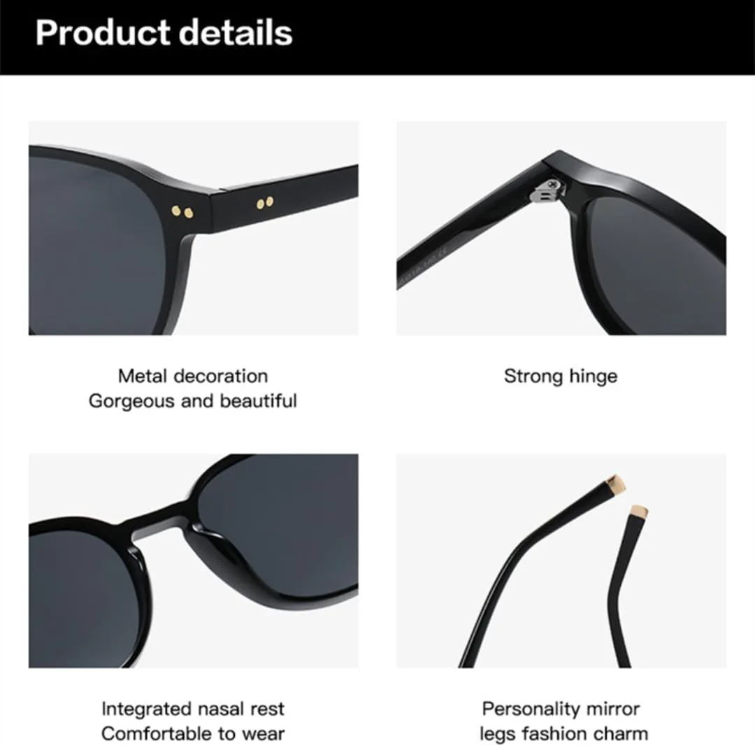 Ретро женские поляризованные солнцезащитные очки с декоративными заклепками, мужские панк-очки для вождения, солнцезащитные очки UV400 SZVVBKK, Clear Light Green
Ретро женские поляризованные солнцезащитные очки с декоративными заклепками, мужские панк-очки для вождения, солнцезащитные очки UV400 SZVVBKK, Clear Light Green