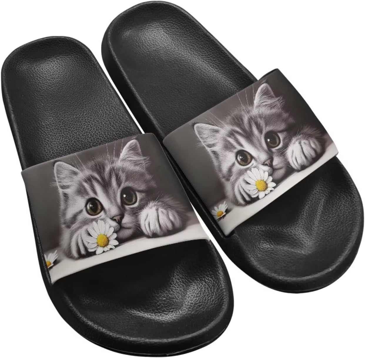 Шлепанцы для женщин и мужчин, с мягкой подошвой, пляжные, бассейные, для душа, легкие, для дома и улицы Getelinseng, Cute Cat
Шлепанцы для женщин и мужчин, с мягкой подошвой, пляжные, бассейные, для душа, легкие, для дома и улицы Getelinseng, Cute Cat