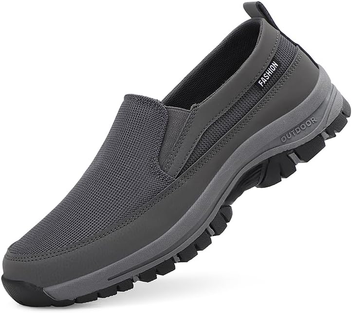 Мужские ортопедические слипоны для ходьбы, мокасины, классические туфли, стильные мужские лоферы, повседневная обувь, кроссовки, легкие и дышащие для ежедневной носки Hhhchpm, серый
Мужские ортопедические слипоны для ходьбы, мокасины, классические туфли, стильные мужские лоферы, повседневная обувь, кроссовки, легкие и дышащие для ежедневной носки Hhhchpm, серый