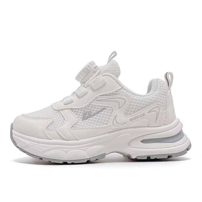 Детские повседневные кроссовки серии Cloud Sail с противоскользящей подошвой, легкой амортизацией и защитой от ударов WARRIOR, белый/серый
Детские повседневные кроссовки серии Cloud Sail с противоскользящей подошвой, легкой амортизацией и защитой от ударов WARRIOR, белый/серый