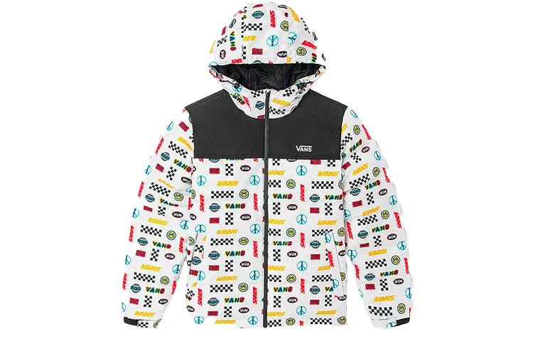 Пуховик унисекс белый Vans, белый
Пуховик унисекс белый Vans, белый