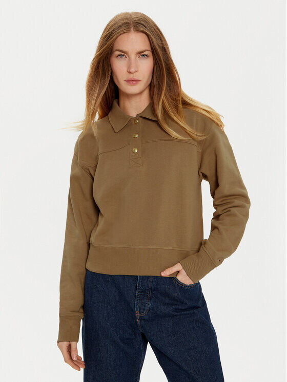 Толстовка обычного кроя Tommy Hilfiger, хаки 
Толстовка обычного кроя Tommy Hilfiger, хаки