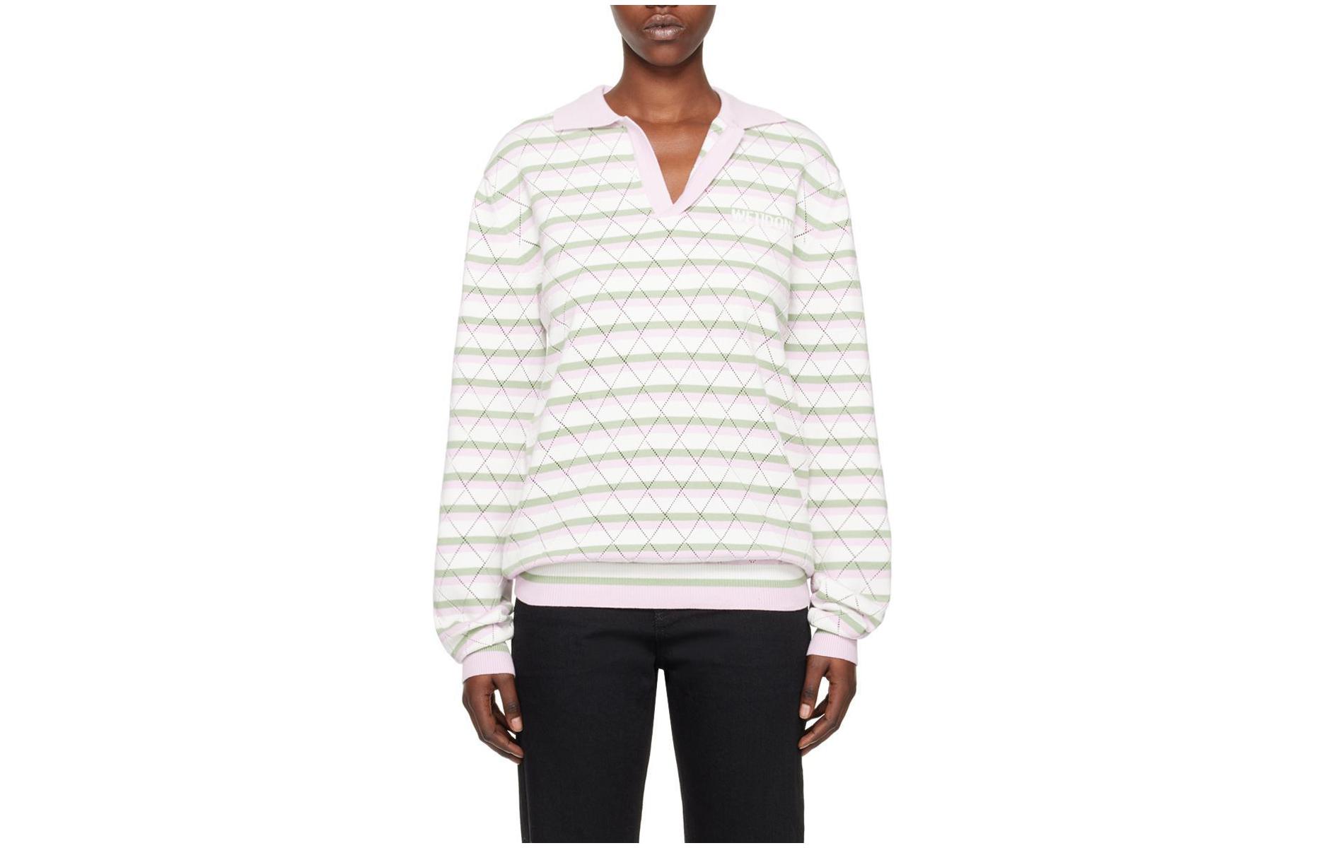 Футболка поло женская светло-розовая WE11DONE
Футболка поло женская светло-розовая WE11DONE