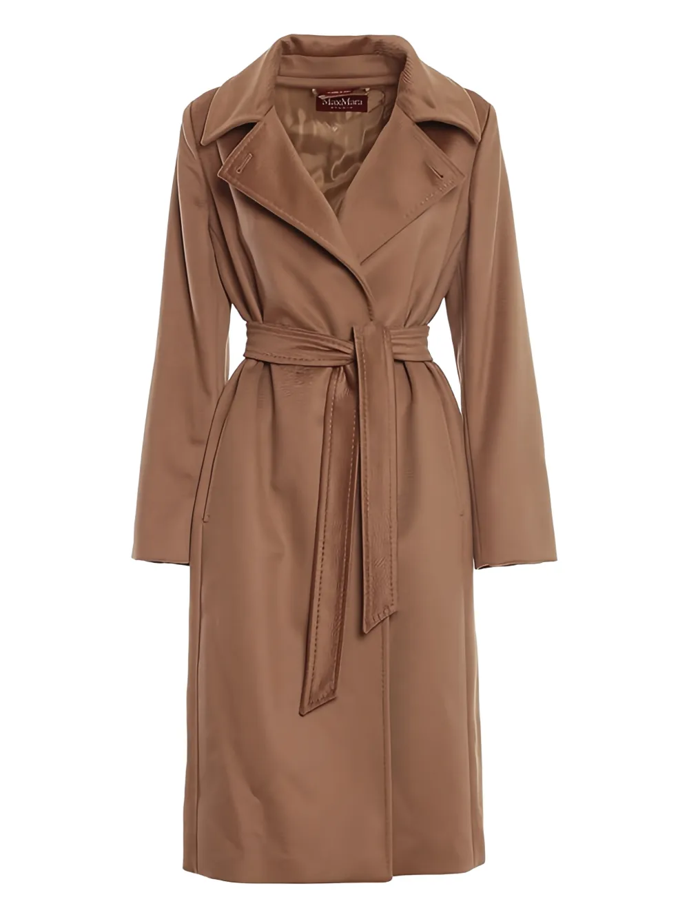 Пальто с поясом Collag Max Mara, коричневый
Пальто с поясом Collag Max Mara, коричневый