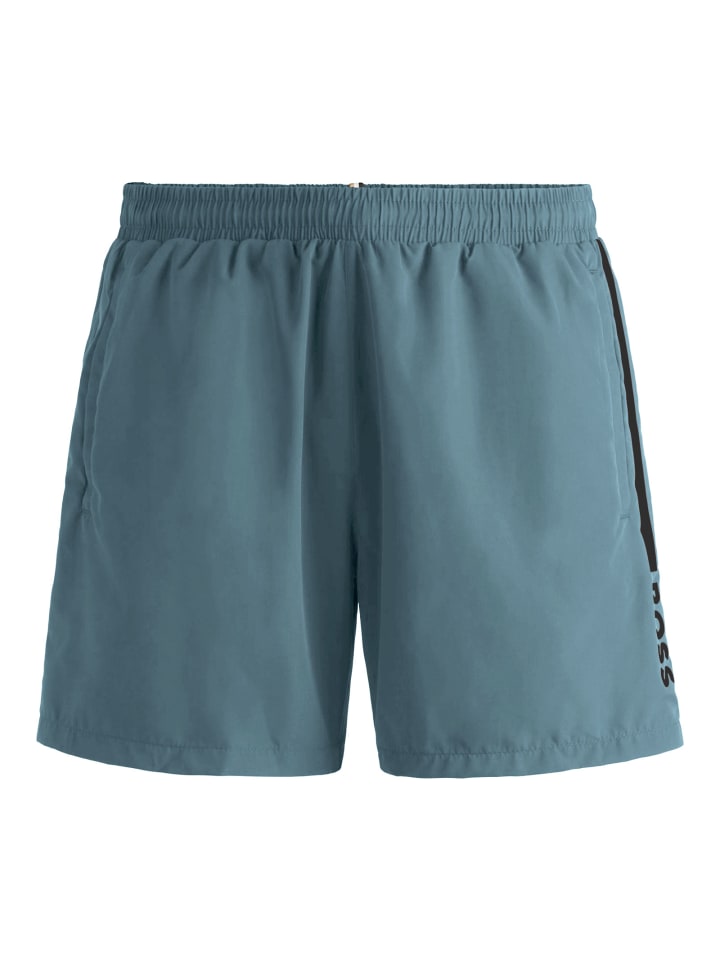 BOSS Плавки с изображением дельфина, синие
BOSS Плавки с изображением дельфина, синие