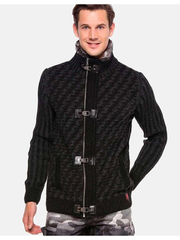 Пуловер Cipo & Baxx Pullover, цвет ANTHRACITE 
Пуловер Cipo & Baxx Pullover, цвет ANTHRACITE