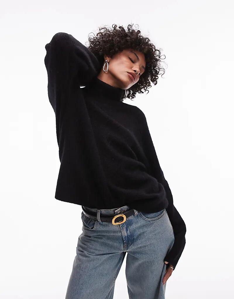 ARKET вязаный свитер с высоким воротом черного цвета
ARKET вязаный свитер с высоким воротом черного цвета