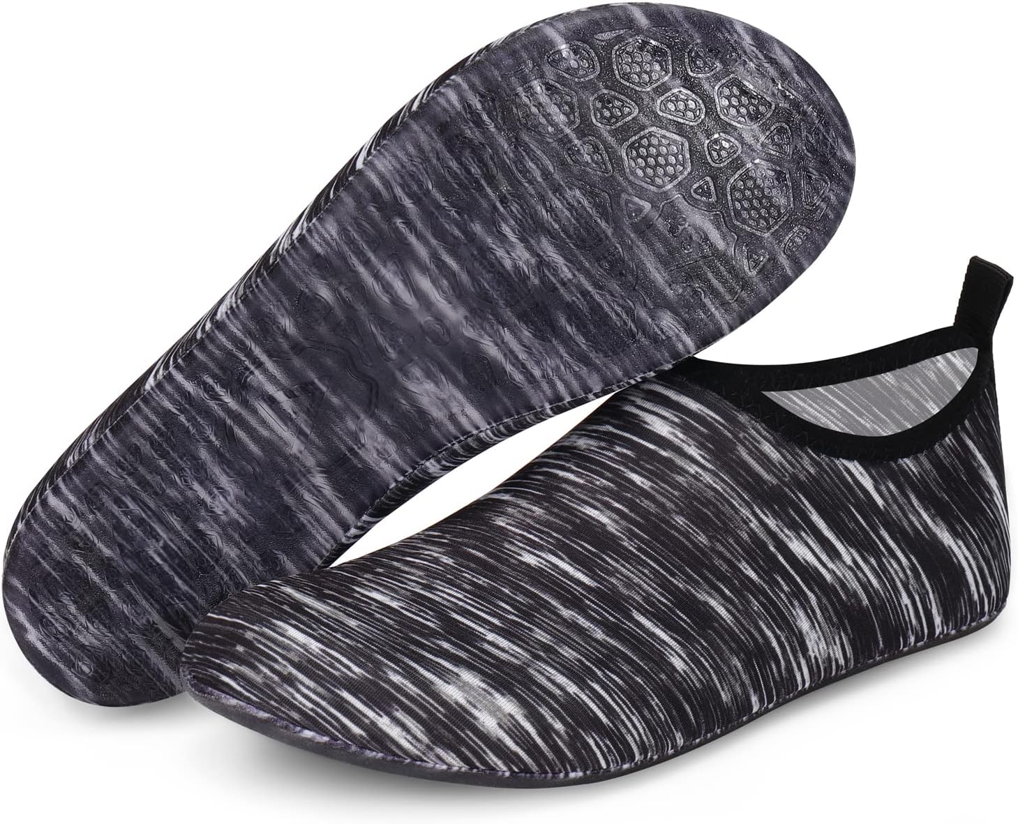 Водные туфли ANLUKE Barefoot Aqua Yoga, быстро сохнущие пляжные плавательные и серфовые носки для женщин и мужчин, Estripe Grey
Водные туфли ANLUKE Barefoot Aqua Yoga, быстро сохнущие пляжные плавательные и серфовые носки для женщин и мужчин, Estripe Grey