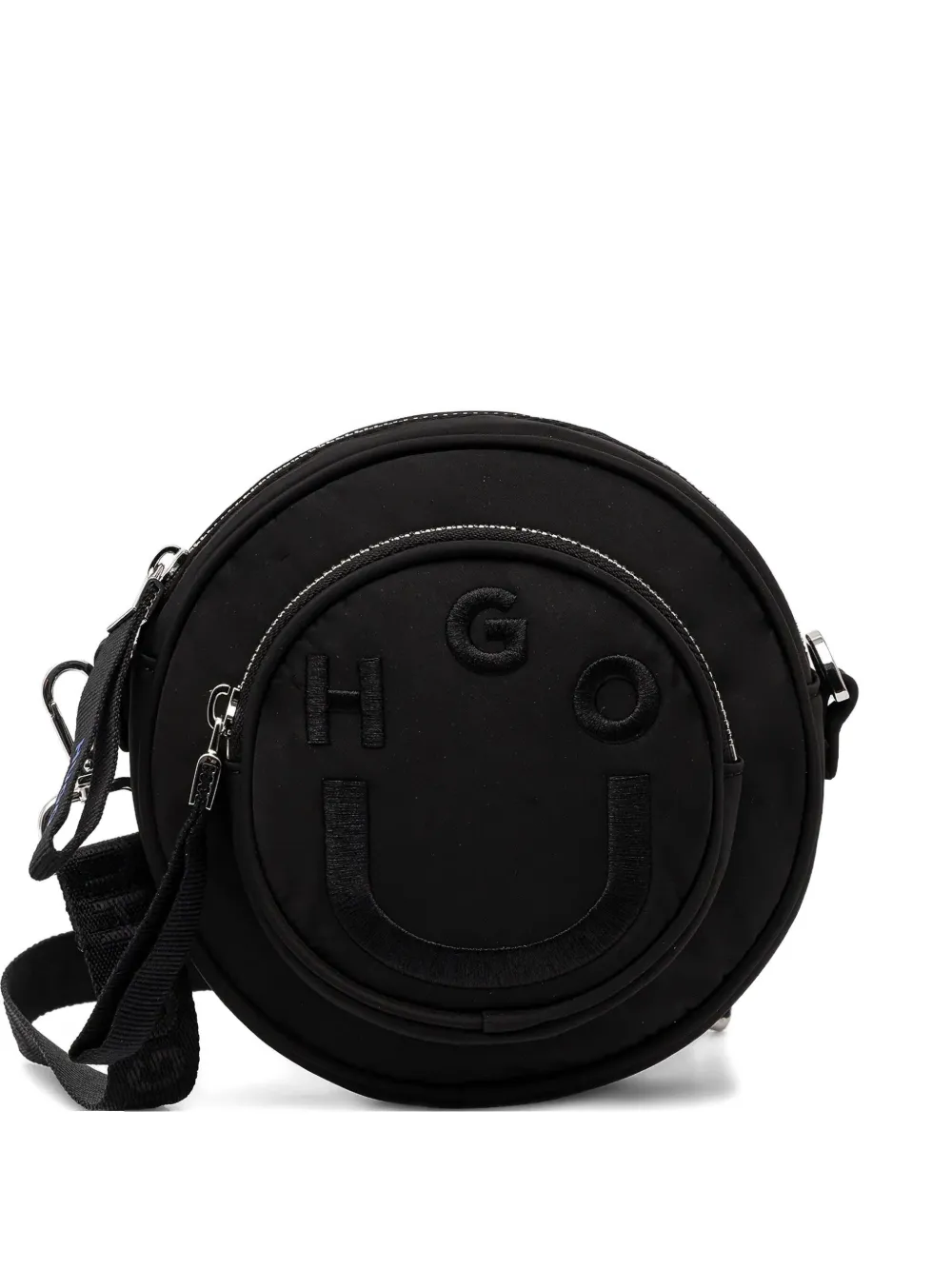 Мини-сумка с вышитым логотипом Happy Hugo, черный
Мини-сумка с вышитым логотипом Happy Hugo, черный
