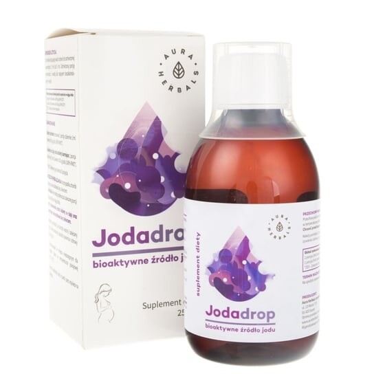 Aura Herbals, Биоактивный источник йода Aura Herbals, Jodadrop, 250 мл
Aura Herbals, Биоактивный источник йода Aura Herbals, Jodadrop, 250 мл