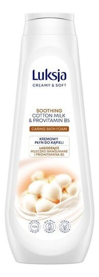Кремовая жидкость для ванн, успокаивающее хлопковое молочко и провитамин B5, 900 мл Luksja, Creamy & Soft
Кремовая жидкость для ванн, успокаивающее хлопковое молочко и провитамин B5, 900 мл Luksja, Creamy & Soft
