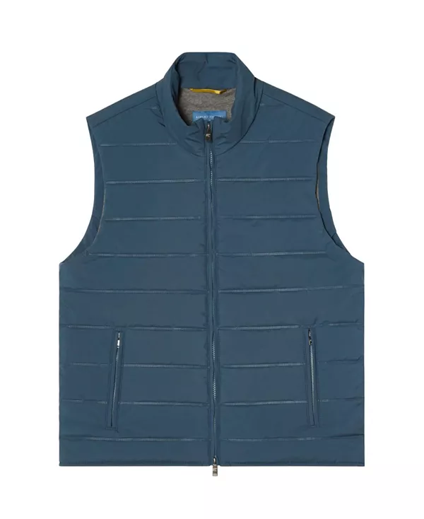 Стеганый жилет водителя Robert Talbott, синий
Стеганый жилет водителя Robert Talbott, синий
