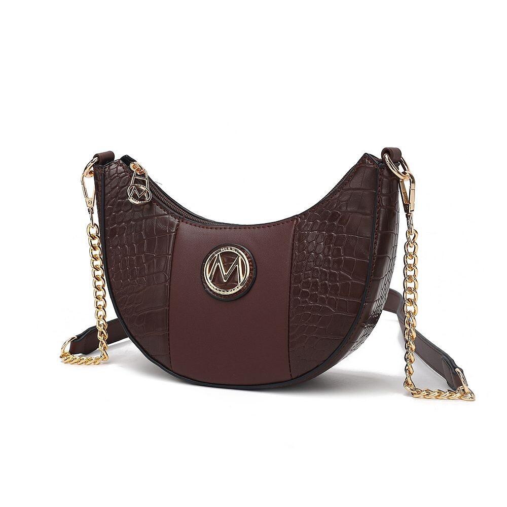Коллекция Mkf Женская сумка через плечо Amira с тиснением под крокодила от Mia K MKF Collection, коричневый
Коллекция Mkf Женская сумка через плечо Amira с тиснением под крокодила от Mia K MKF Collection, коричневый