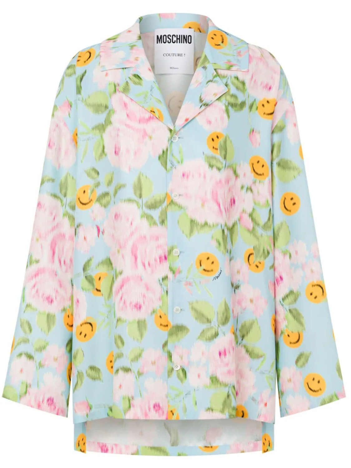 Moschino рубашка с цветочным принтом, синий
Moschino рубашка с цветочным принтом, синий