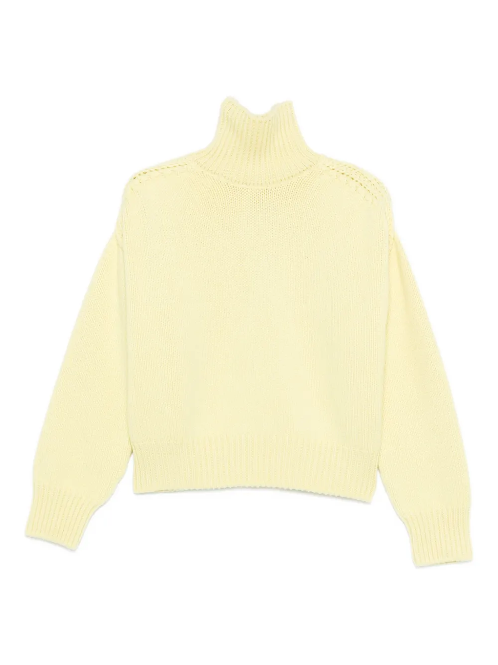 Свитер с высоким воротником и вырезами Sa Su Phi, желтый
Свитер с высоким воротником и вырезами Sa Su Phi, желтый
