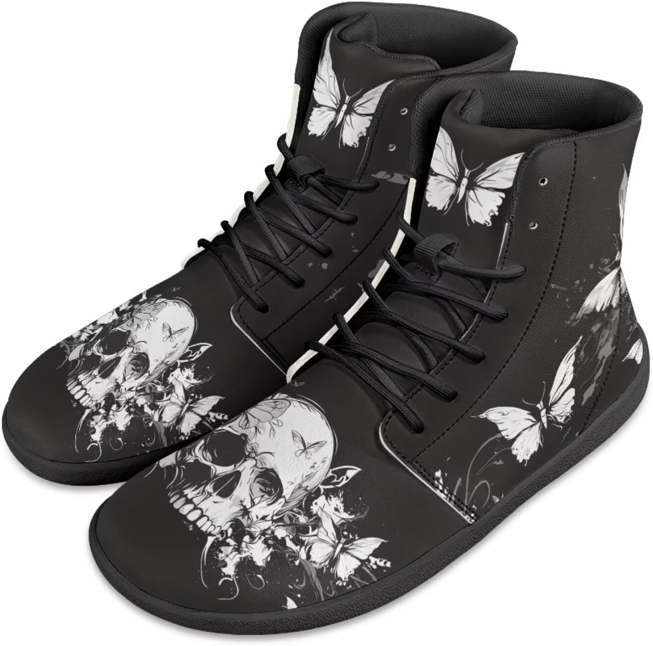 Кроссовки на высокой подошве с принтом бабочек JoyLamoria Bling Bling, кожаные шнуровки, модные высокие кеды, босоножки, широкая колодка, стиль Y2K для девочек, Skull Butterfly
Кроссовки на высокой подошве с принтом бабочек JoyLamoria Bling Bling, кожаные шнуровки, модные высокие кеды, босоножки, широкая колодка, стиль Y2K для девочек, Skull Butterfly