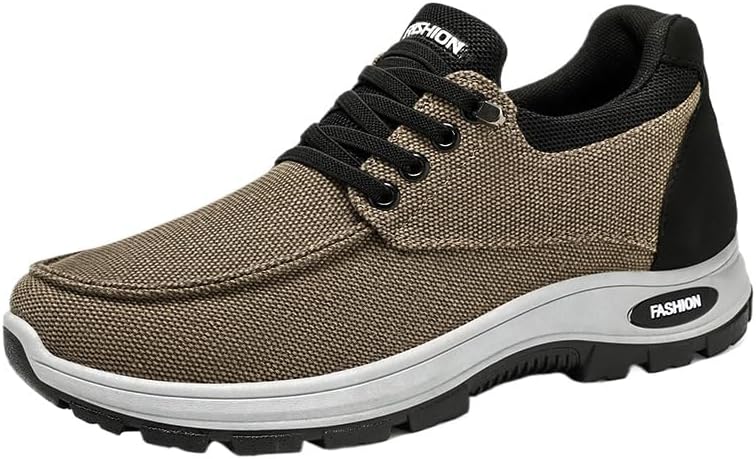 Мужские кеды из канвы - дышащий джинсовый дизайн, мягкая подошва для бега и упражнений Hoalox, желтый
Мужские кеды из канвы - дышащий джинсовый дизайн, мягкая подошва для бега и упражнений Hoalox, желтый