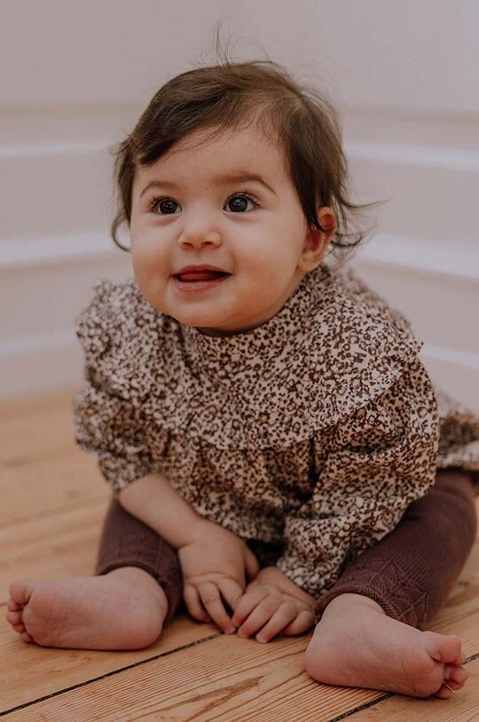 Это моя детская хлопковая блузка 24861. That's mine, коричневый
Это моя детская хлопковая блузка 24861. That's mine, коричневый