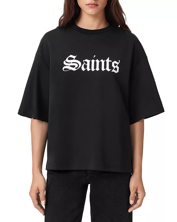 Футболка Святой Амели Allsaints, черный
Футболка Святой Амели Allsaints, черный
