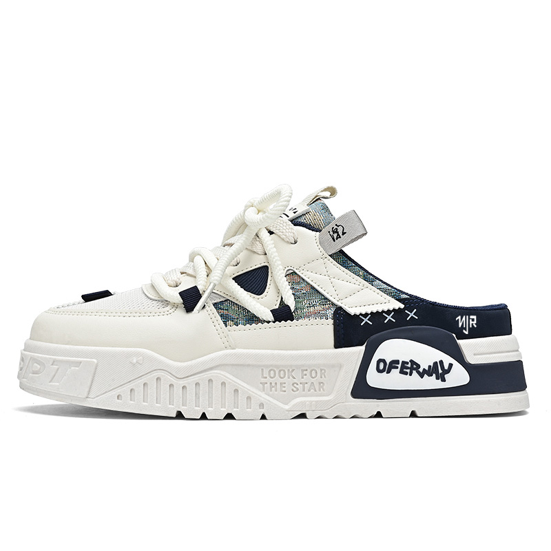 Сандалии с закрытым носком из ЭВА, устойчивые к истиранию и запахам, нескользящие, мужские NANJIREN, Beige Blue
Сандалии с закрытым носком из ЭВА, устойчивые к истиранию и запахам, нескользящие, мужские NANJIREN, Beige Blue