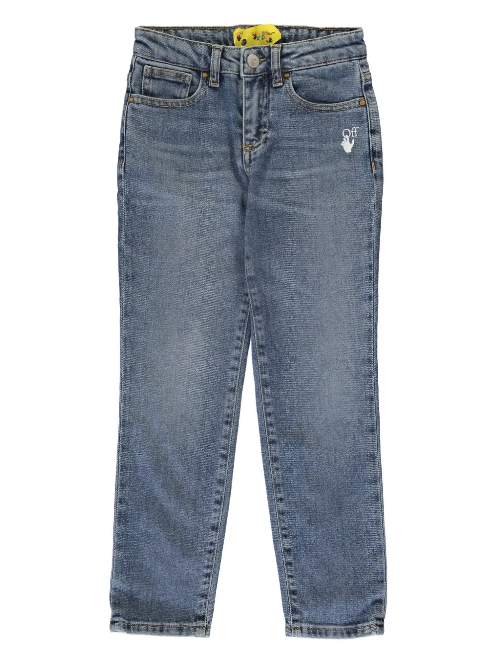 Джинсы в полоску OFF-WHITE KIDS, синий
Джинсы в полоску OFF-WHITE KIDS, синий
