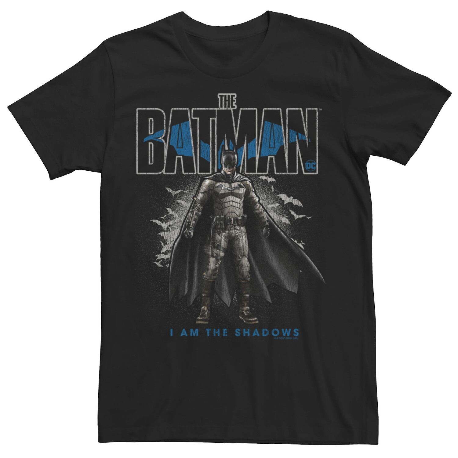 Мужская футболка с плакатом DC Comics The Batman "I Am The Shadows" Licensed Character
Мужская футболка с плакатом DC Comics The Batman "I Am The Shadows" Licensed Character