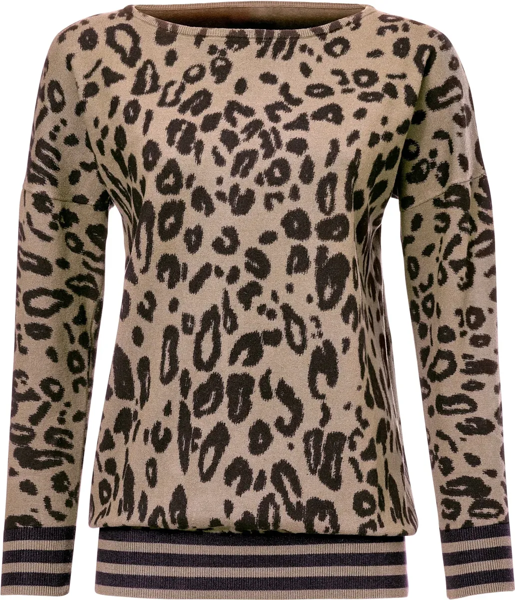 ASHLEY BROOKE by Heine вязаный свитер "свитер с принтом", цвет Camel
ASHLEY BROOKE by Heine вязаный свитер "свитер с принтом", цвет Camel