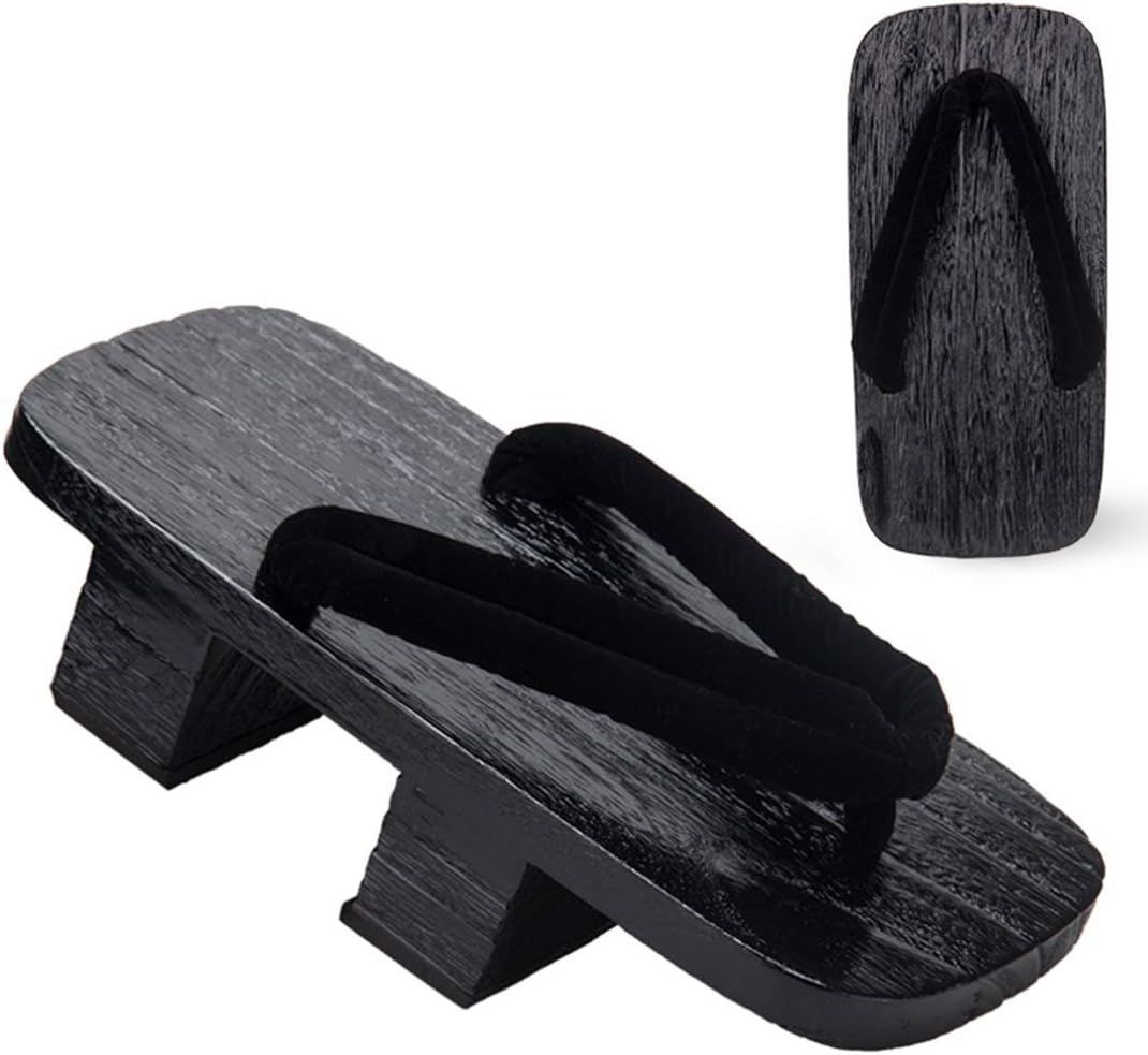 Мужские традиционные японские туфли-сабо Ez-sofei, деревянные сандалии гета, черный
Мужские традиционные японские туфли-сабо Ez-sofei, деревянные сандалии гета, черный