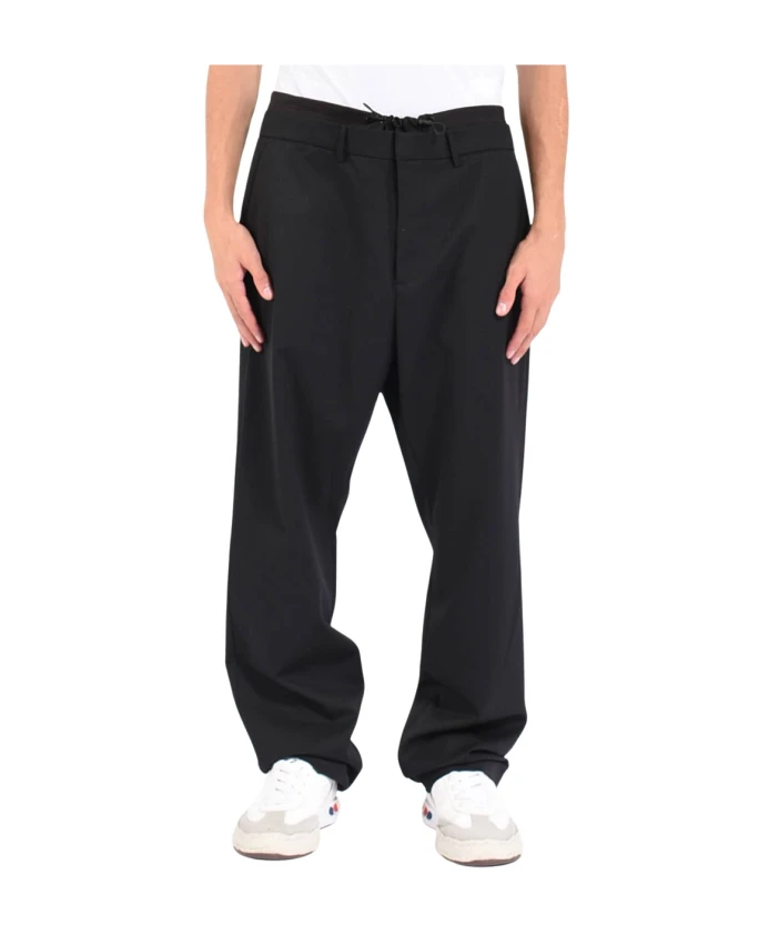 Брюки из шерстяной смеси стандартного кроя Diesel, черный
Брюки из шерстяной смеси стандартного кроя Diesel, черный