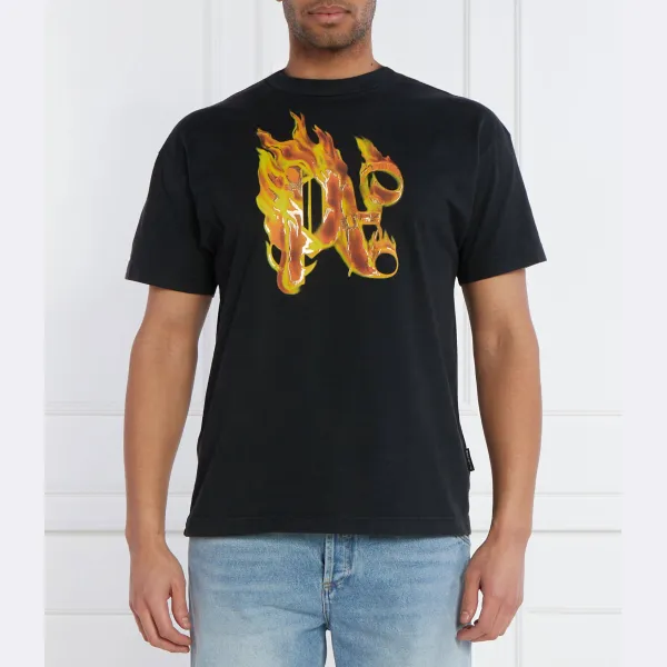 Футболка стандартного кроя Palm Angels, черный
Футболка стандартного кроя Palm Angels, черный