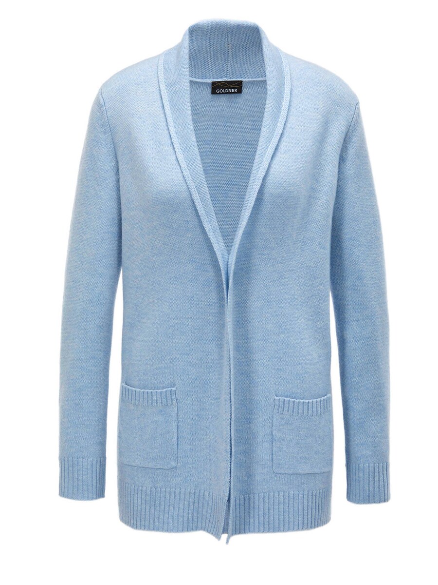 Вязаный кардиган Goldner, светло-голубой
Вязаный кардиган Goldner, светло-голубой