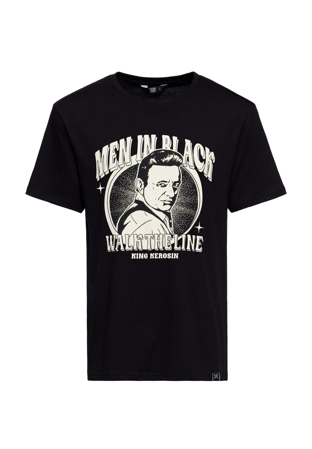 Рубашка с принтом и принтом спереди Man In Black KING KEROSIN, черный
Рубашка с принтом и принтом спереди Man In Black KING KEROSIN, черный
