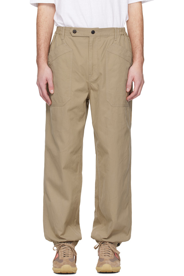 Брюки Кэрол Visvim, бежевый
Брюки Кэрол Visvim, бежевый