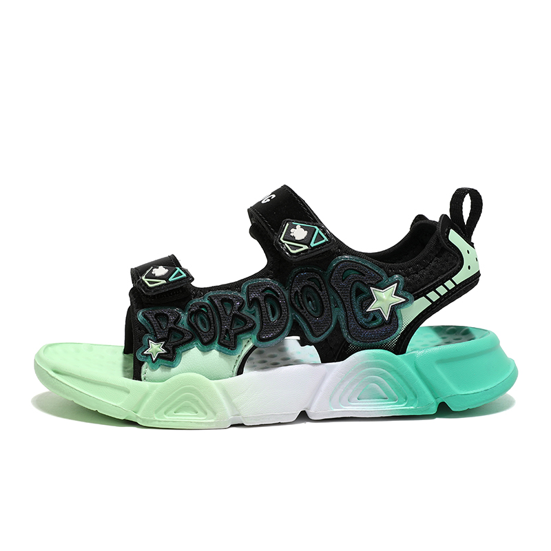 Детские сандалии с низким верхом, нескользящие и дышащие BOBDOG, зеленый
Детские сандалии с низким верхом, нескользящие и дышащие BOBDOG, зеленый