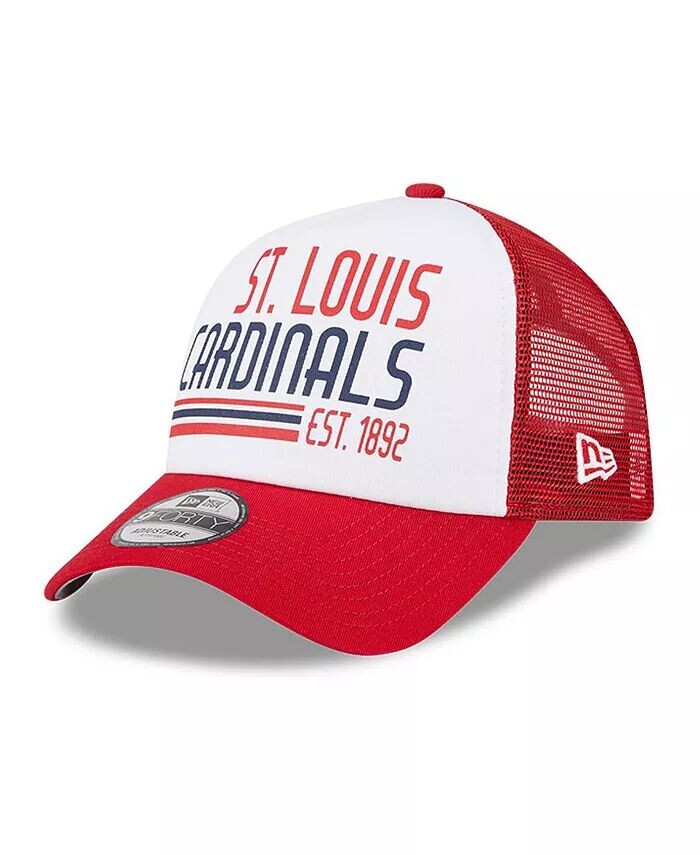 Мужская бело-красная регулируемая кепка St. Louis Cardinals с А-образной рамой Trucker 9FORTY New Era, белый
Мужская бело-красная регулируемая кепка St. Louis Cardinals с А-образной рамой Trucker 9FORTY New Era, белый