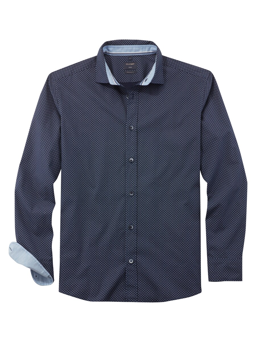 Рубашка делового покроя Regular Fit OLYMP, темно-синий/светло-голубой
Рубашка делового покроя Regular Fit OLYMP, темно-синий/светло-голубой