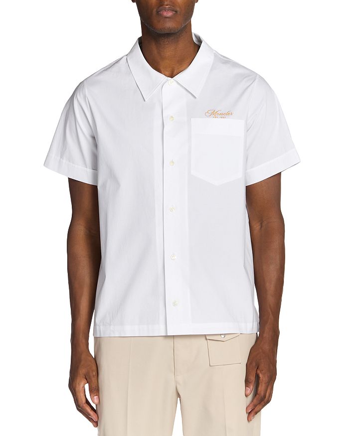 Рубашка с карманом на пуговицах Moncler, белый
Рубашка с карманом на пуговицах Moncler, белый