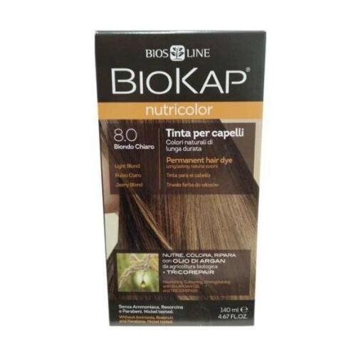 Светлый блондин, 140мл Biokap Nutricolor, 8.0
Светлый блондин, 140мл Biokap Nutricolor, 8.0