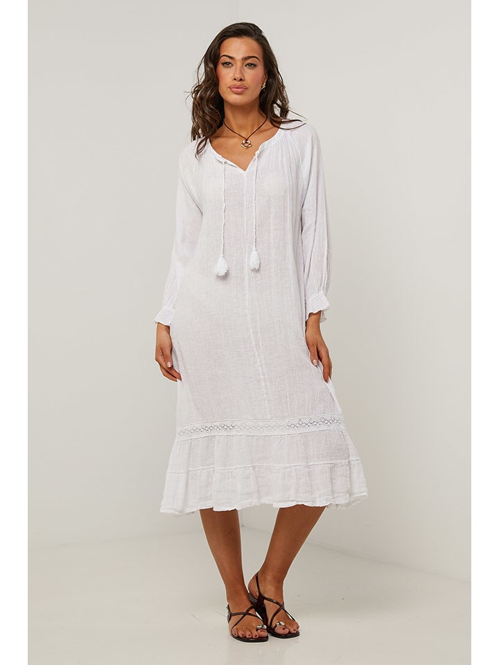 Платье до колена Le Monde du Lin, белый
Платье до колена Le Monde du Lin, белый