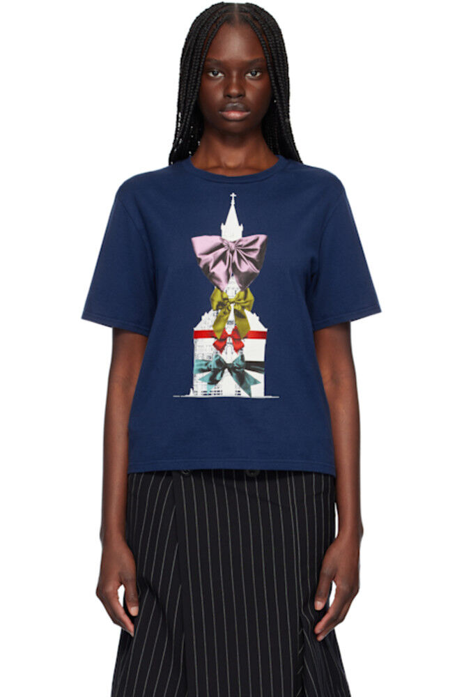 Футболка темно-синего цвета UC1E1891-3 UNDERCOVER
Футболка темно-синего цвета UC1E1891-3 UNDERCOVER