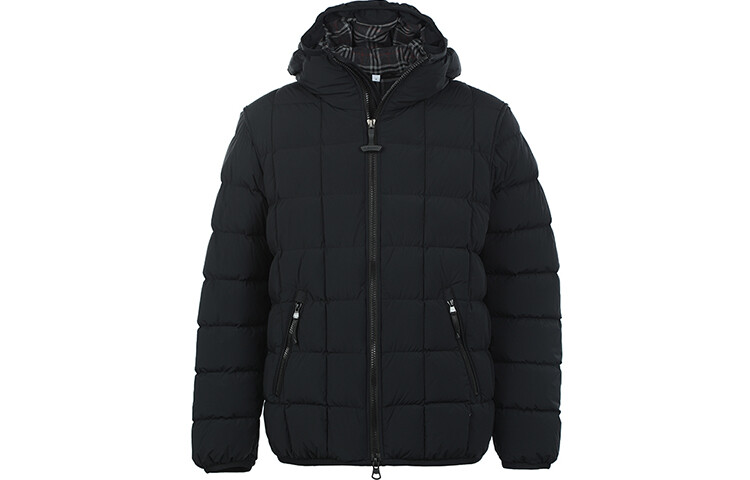 Пуховик мужской черный Burberry 
Пуховик мужской черный Burberry