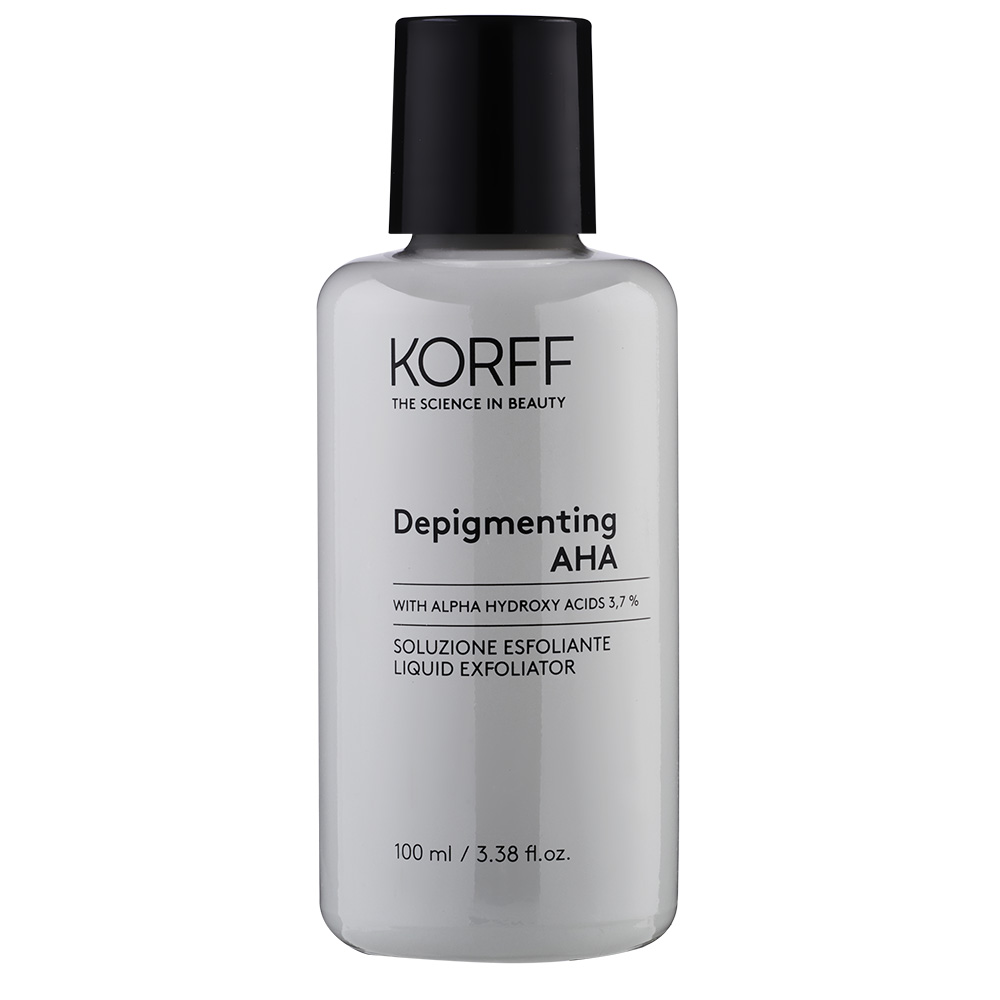 Жидкий осветляющий скраб для лица depigmenting aha liquid exfoliator Korff, 100 мл
Жидкий осветляющий скраб для лица depigmenting aha liquid exfoliator Korff, 100 мл