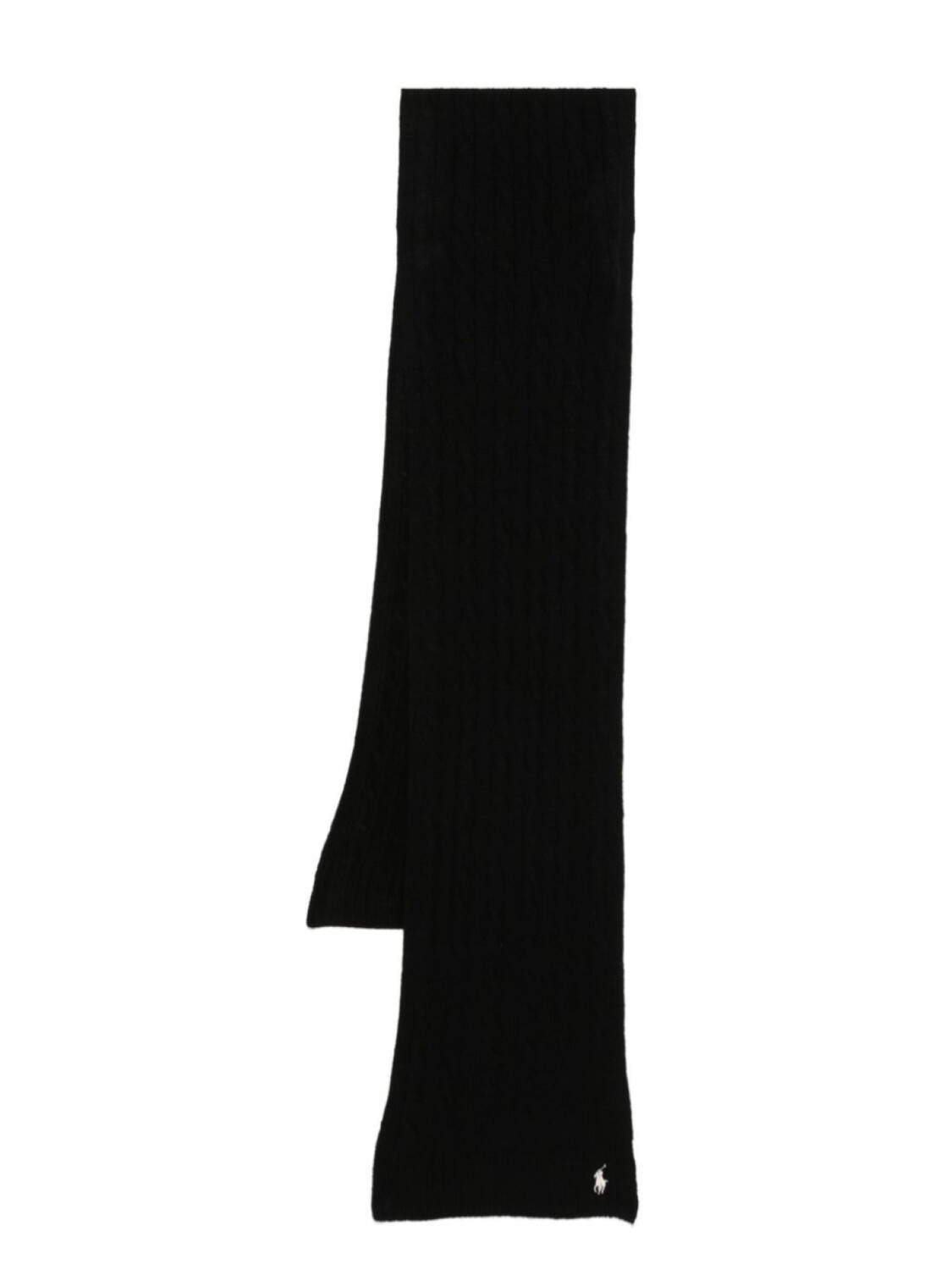 Шарф с косой вязкой Polo Ralph Lauren, черный
Шарф с косой вязкой Polo Ralph Lauren, черный