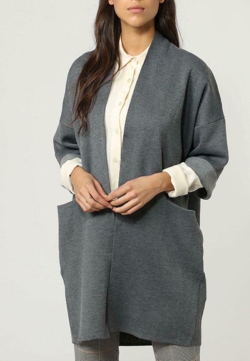 Кардиган LOVE & MONEY, серый 
Кардиган LOVE & MONEY, серый